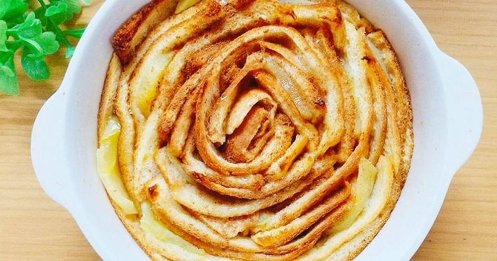 優秀レシピ（5）パン耳とりんごのフレンチトースト